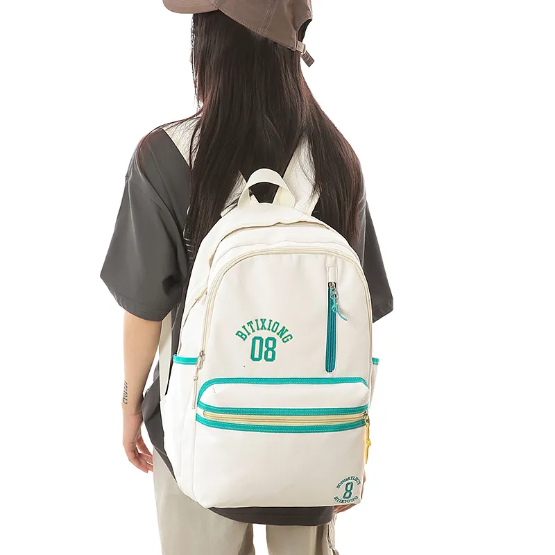 Debecca Nylon Backpack Unisex Multicolor-2