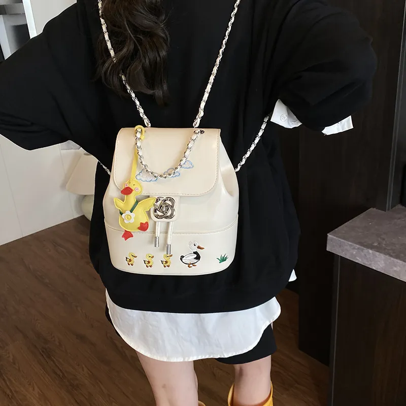 Debecca PU Backpack Regular Women's Multicolor-9