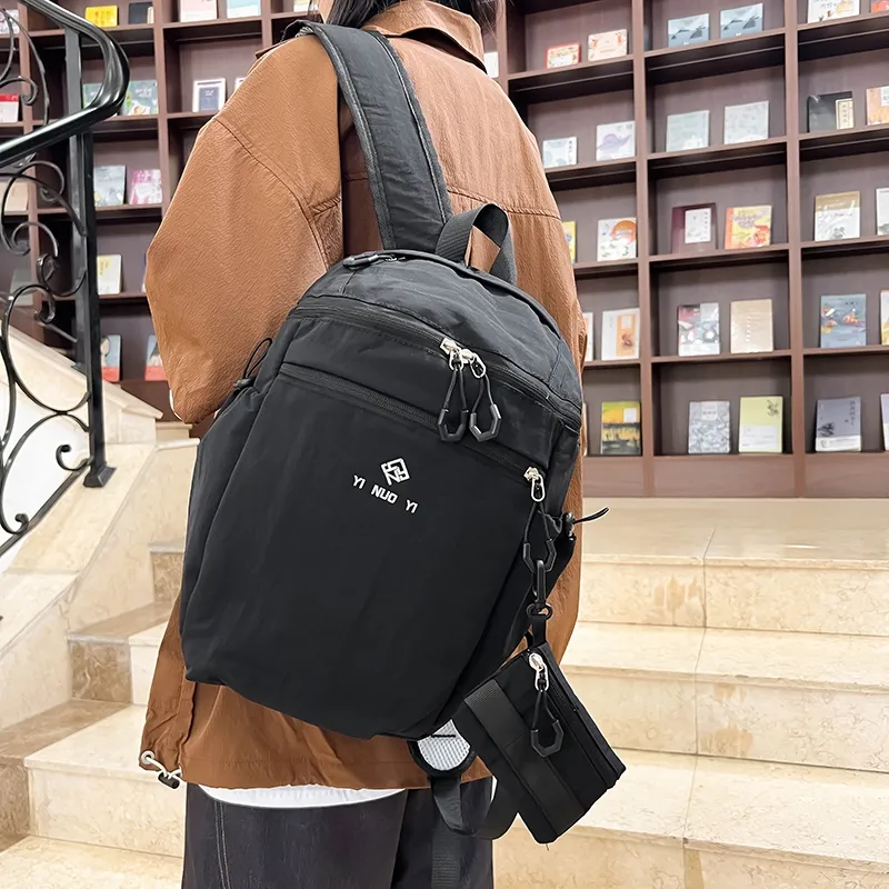 Debecca Nylon Backpack Unisex Multicolor-9