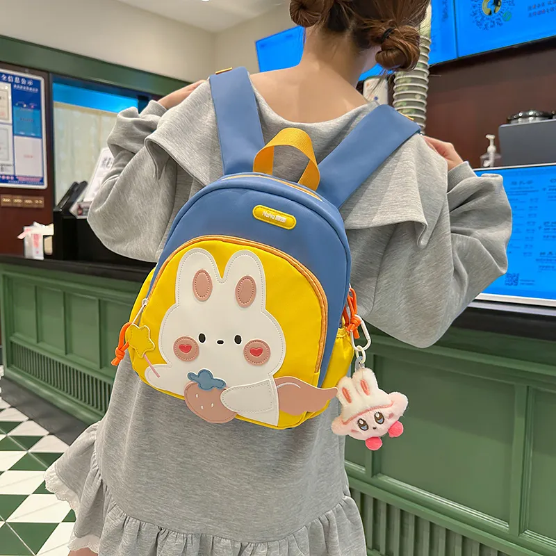 Debecca Nylon Backpack Small Size Kids' Multicolor-3