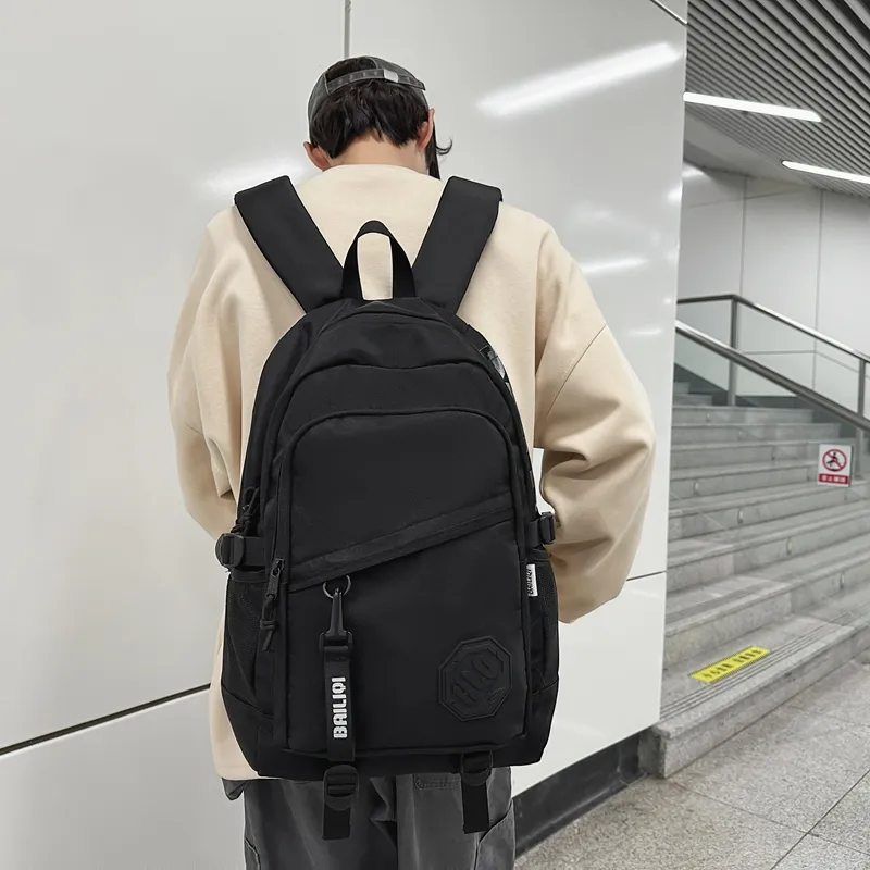 Debecca Nylon Backpack Regular Unisex Multicolor-6