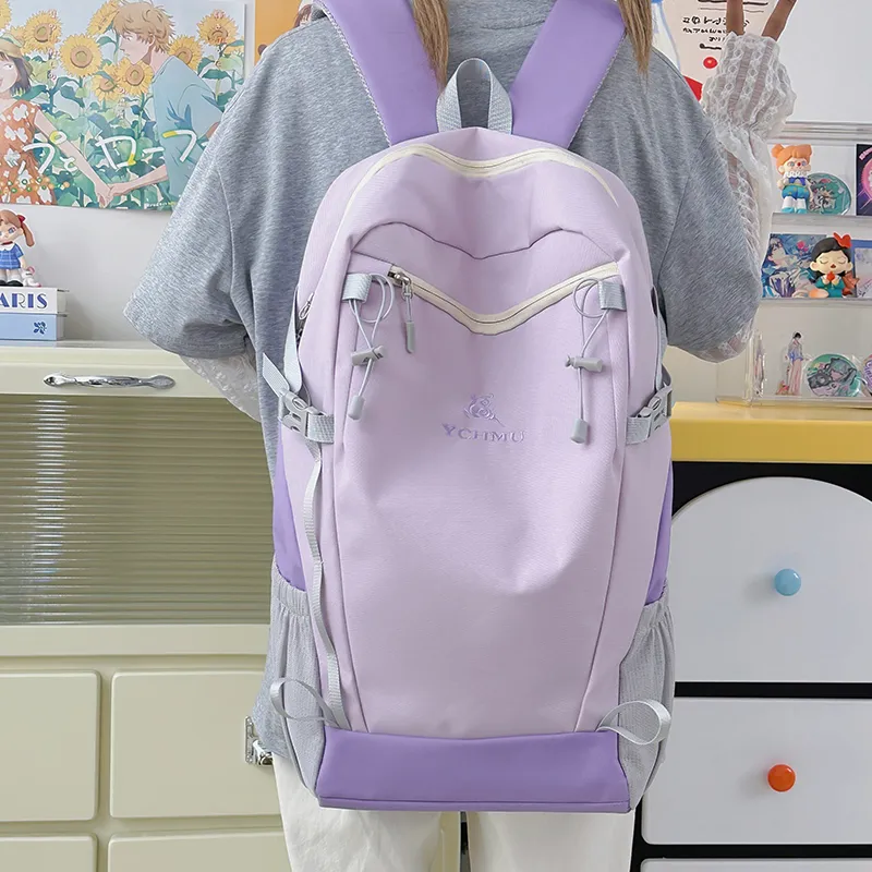 Debecca Nylon Backpack Unisex Multicolor-5