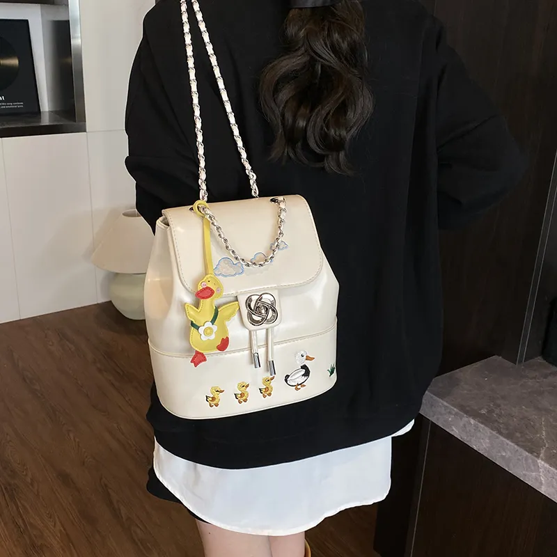 Debecca PU Backpack Regular Women's Multicolor-11