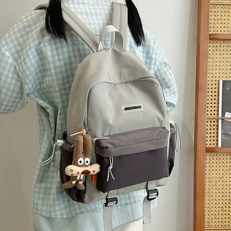 Debecca Nylon Backpack Regular Unisex Multicolor-14