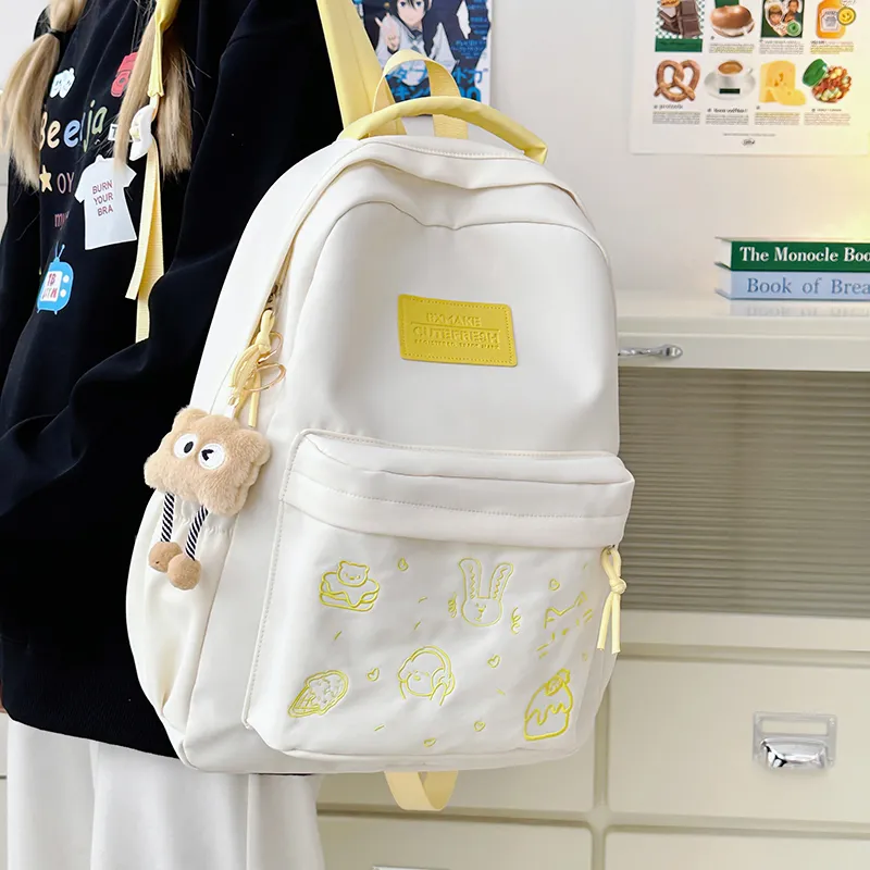 Debecca Nylon Backpack Regular Unisex Multicolor-22