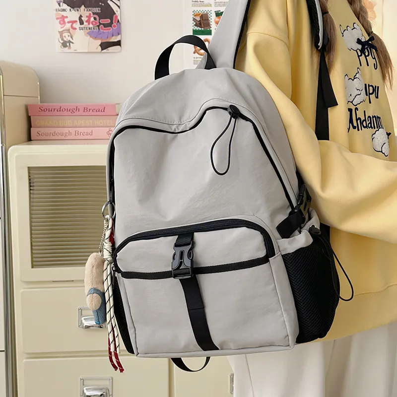 Debecca Nylon Backpack Unisex Multicolor-12