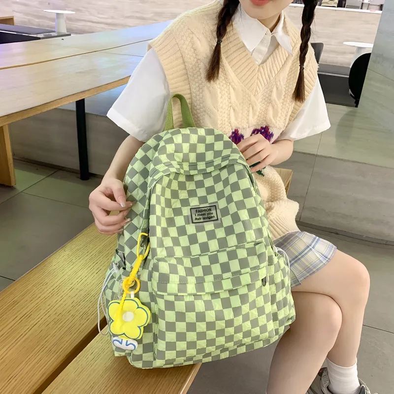 Debecca Nylon Backpack Unisex Multicolor-11