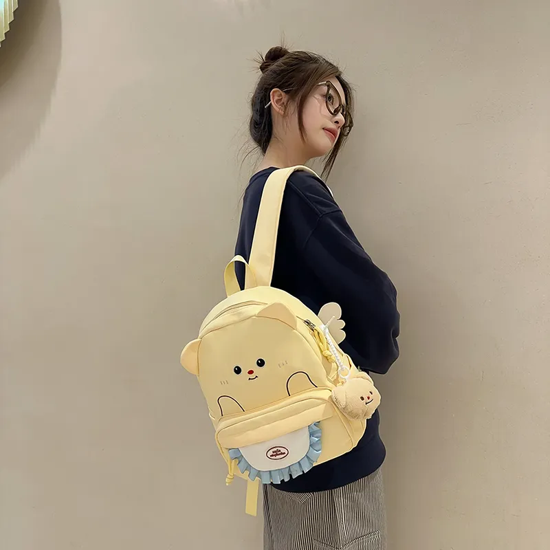 Debecca Nylon Backpack Large Size Women's Multicolor-2