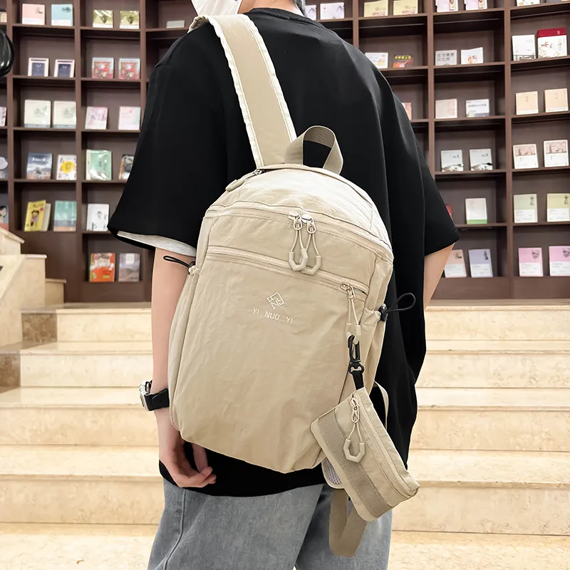 Debecca Nylon Backpack Unisex Multicolor-14