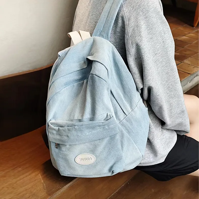 Debecca Denim Backpack Women's Multicolor-1