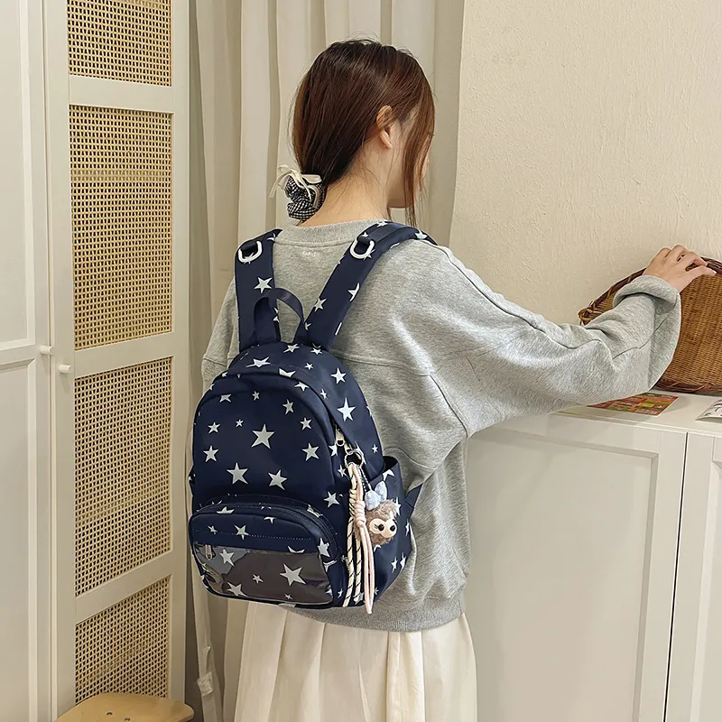 Debecca Cotton Backpack Regular Women's Multicolor-3