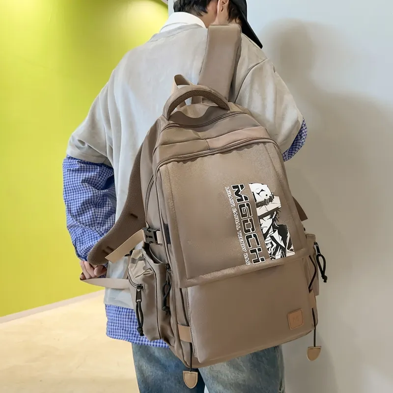 Debecca Nylon Backpack Unisex Multicolor-17