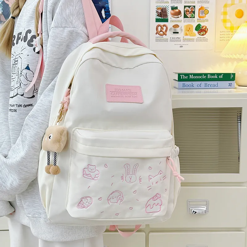 Debecca Nylon Backpack Regular Unisex Multicolor-5