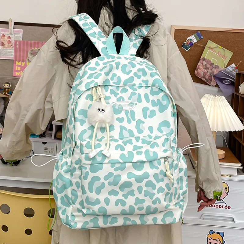 Debecca Nylon Backpack Large Size Women's Multicolor-6