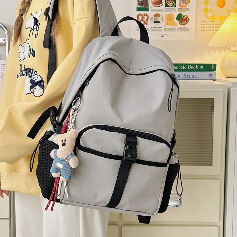 Debecca Nylon Backpack Unisex Multicolor-10
