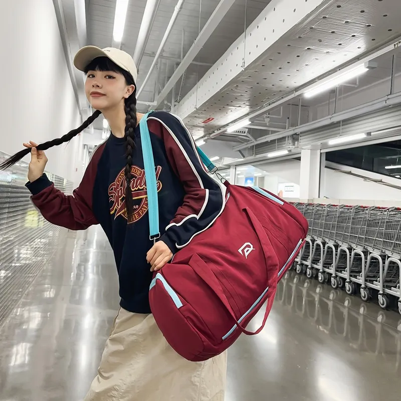 Debecca Nylon Travel Bag Unisex Multicolor-5