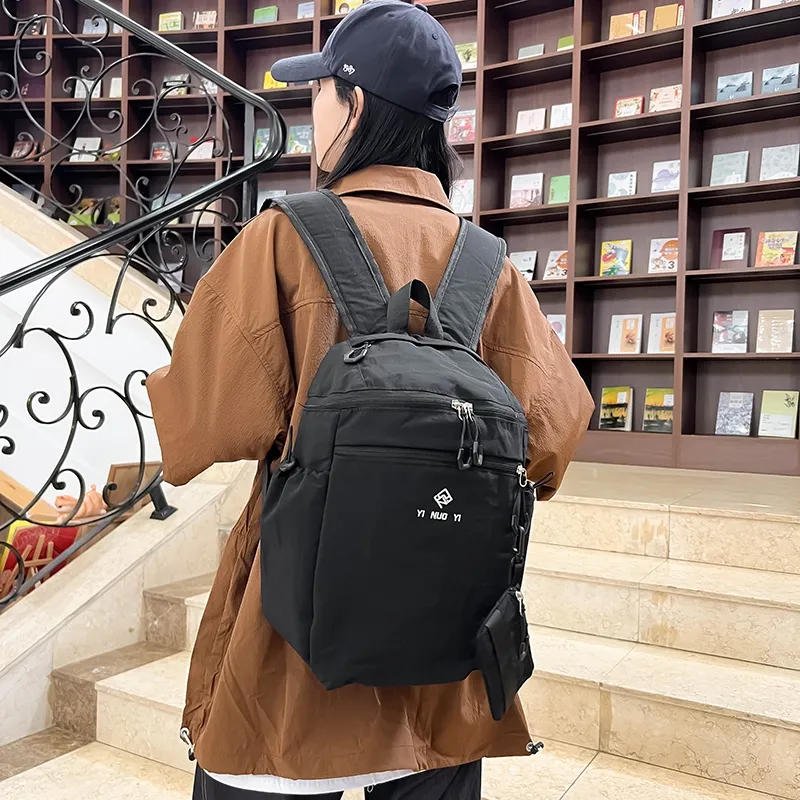 Debecca Nylon Backpack Unisex Multicolor-10