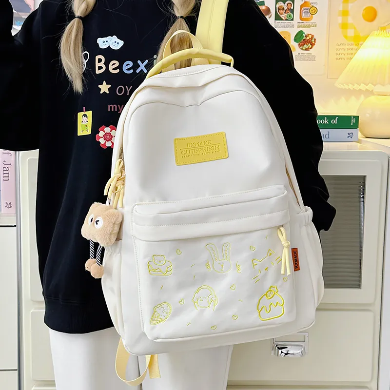 Debecca Nylon Backpack Regular Unisex Multicolor-23