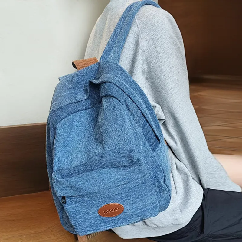 Debecca Denim Backpack Women's Multicolor-8