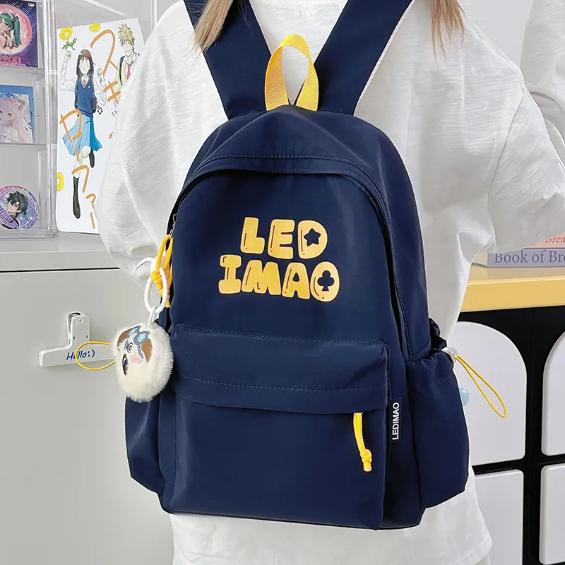 Debecca Polyester Backpack Unisex Multicolor-1