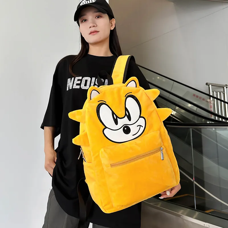Debecca Plush Backpack Regular Unisex Multicolor-11
