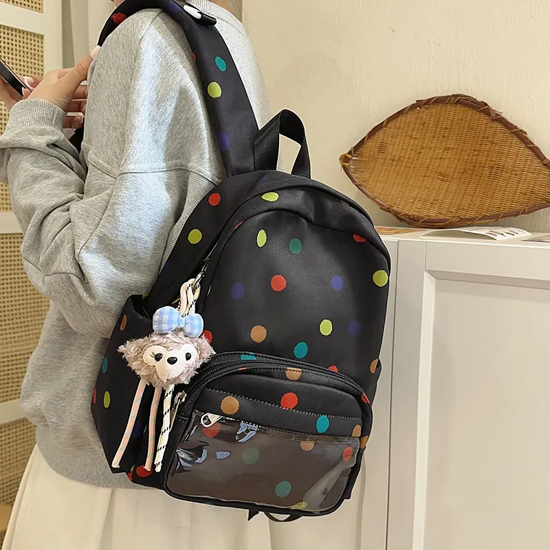 Debecca Cotton Backpack Regular Women's Multicolor-18