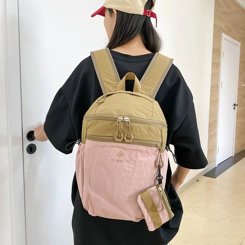 Debecca Nylon Backpack Unisex Multicolor-1