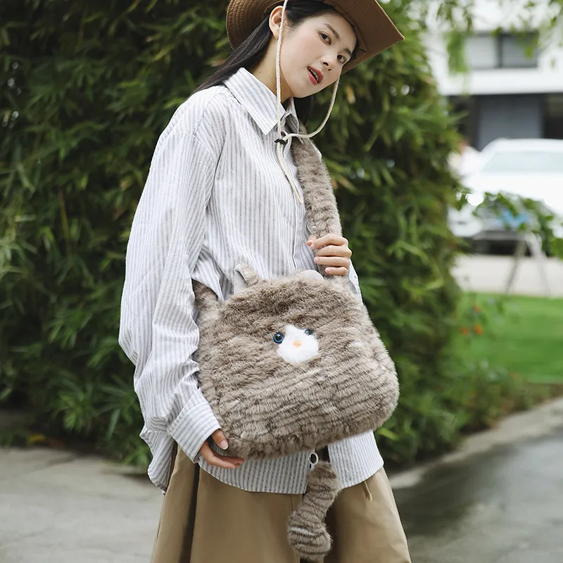 Debecca Plush Crossbody Bag Women's Yellow/Khaki-6