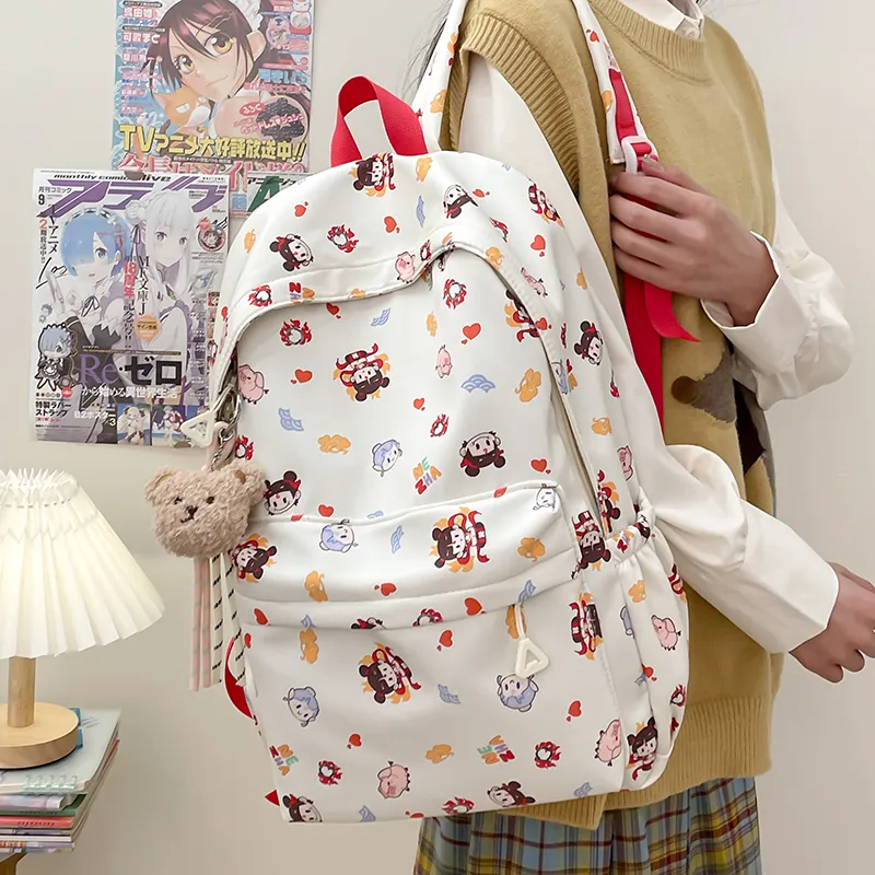 Debecca Nylon Backpack Unisex Multicolor-3