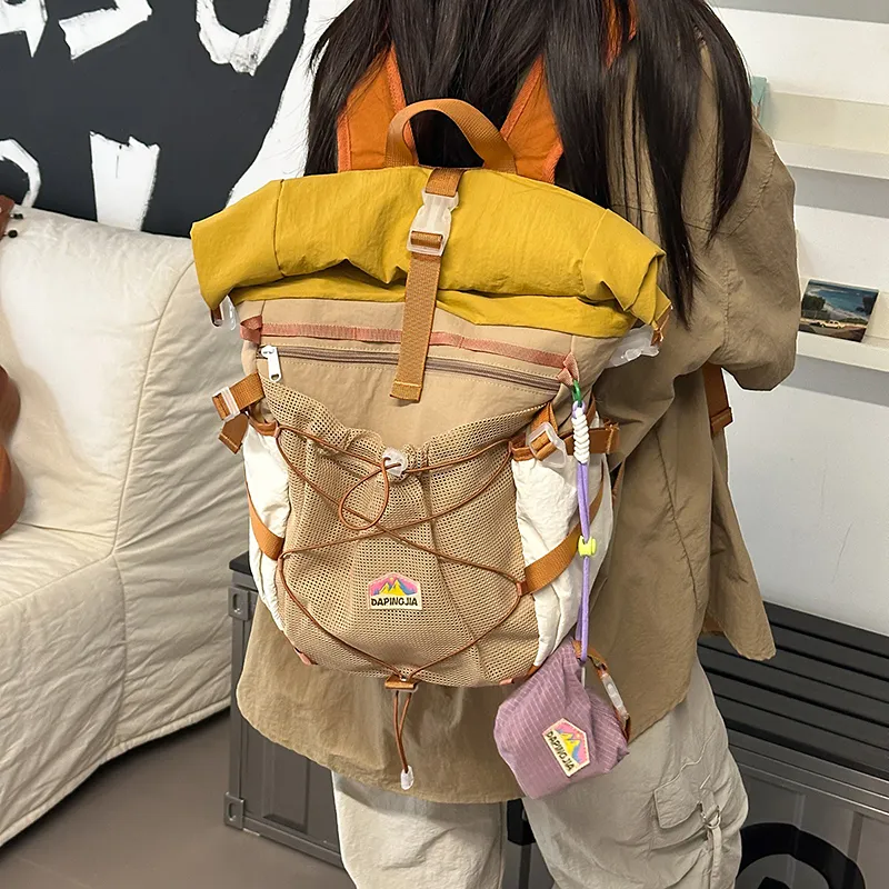 Debecca Nylon Backpack Tubas Women's Multicolor-11