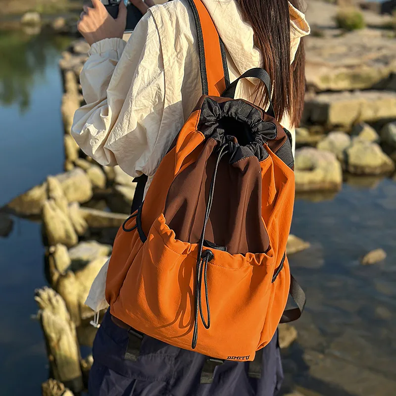 Debecca Nylon Backpack Unisex Multicolor-7