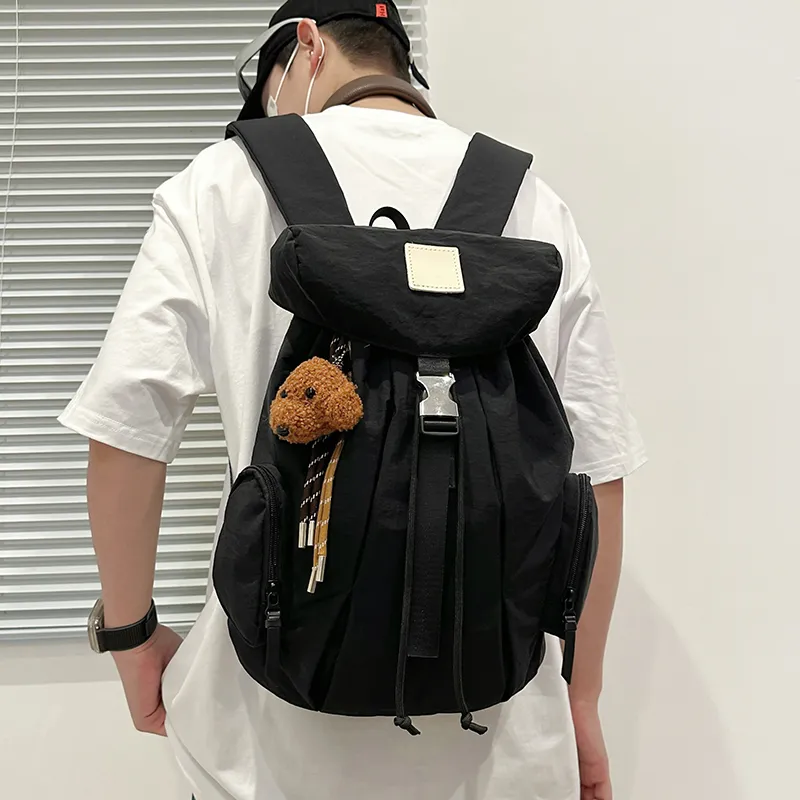 Debecca Nylon Backpack Regular Unisex Multicolor-9