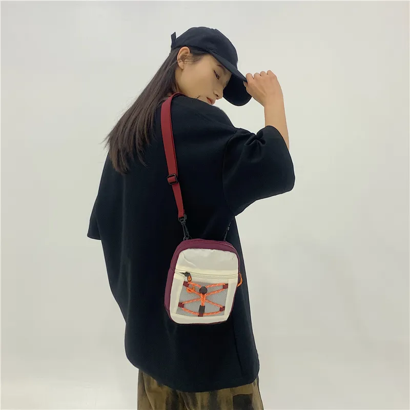 Debecca Canvas Bag, Shoulder Bag, Crossbody Bag, Cell Phone Pouch Regular Unisex Multicolor-2