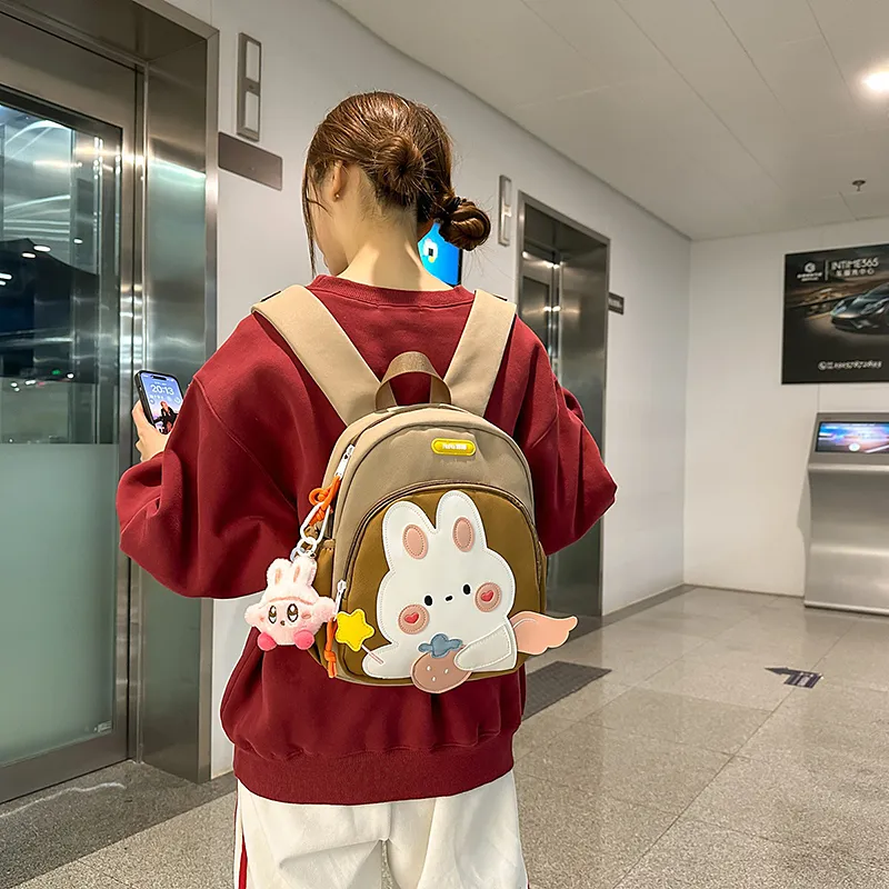 Debecca Nylon Backpack Small Size Kids' Multicolor-16