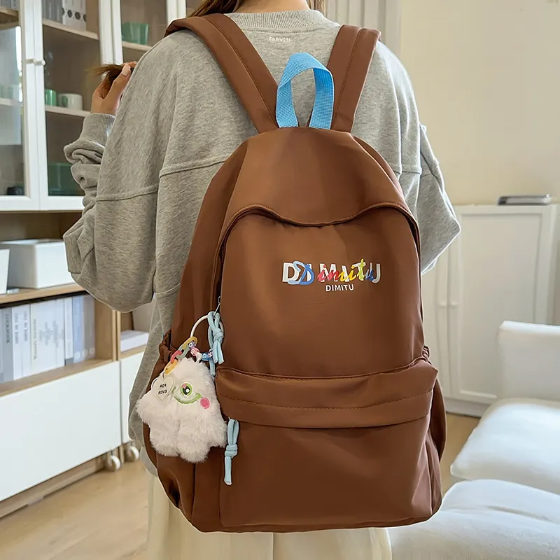 Debecca Nylon Backpack Unisex Multicolor-6