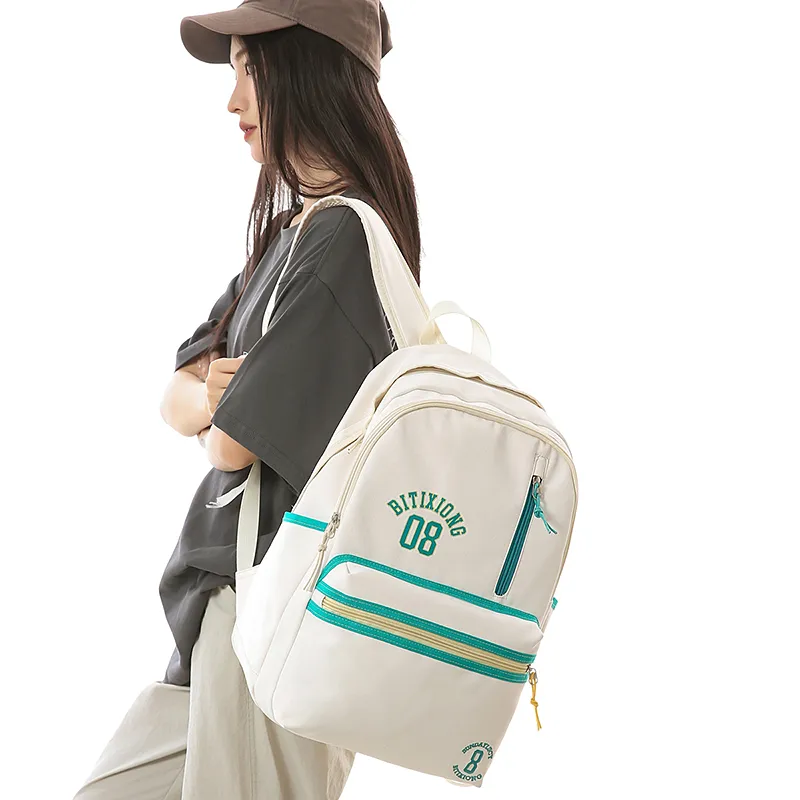 Debecca Nylon Backpack Unisex Multicolor-3
