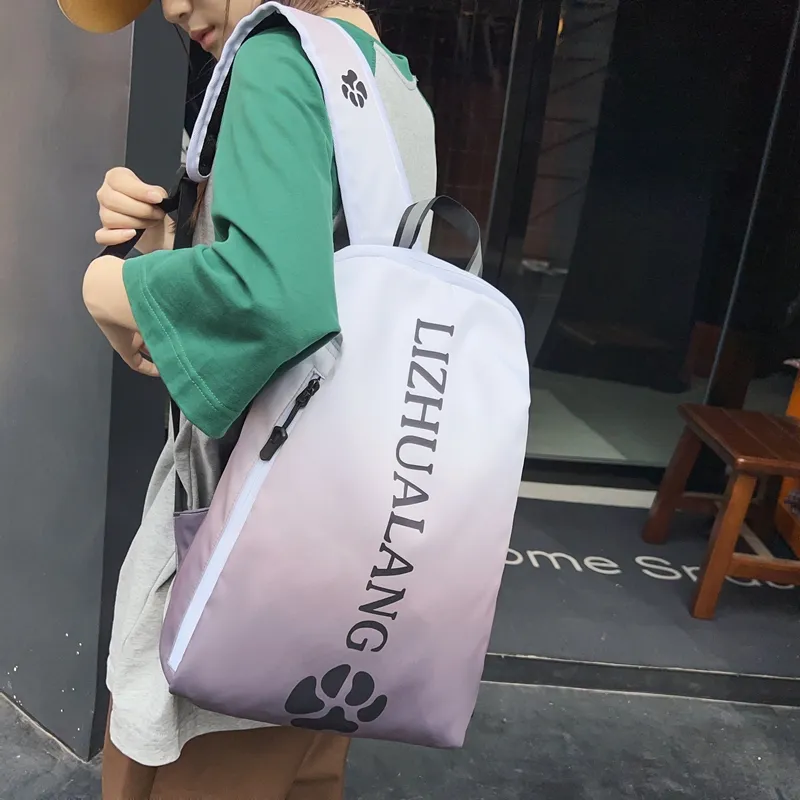 Debecca Nylon Backpack Unisex Multicolor-6