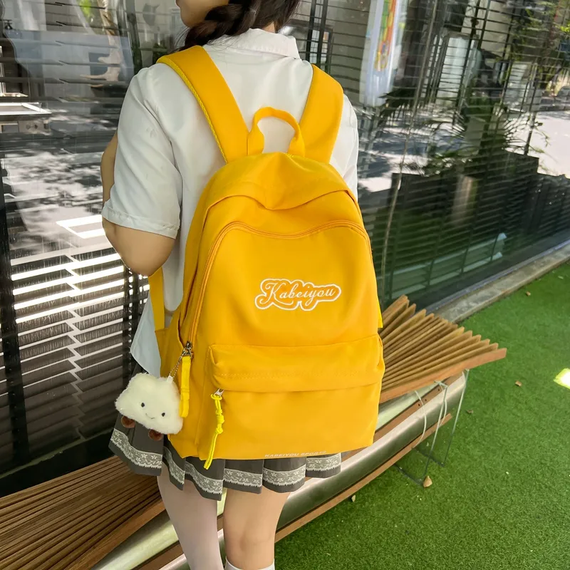 Debecca Nylon And Mesh Backpack Regular Unisex Multicolor-8