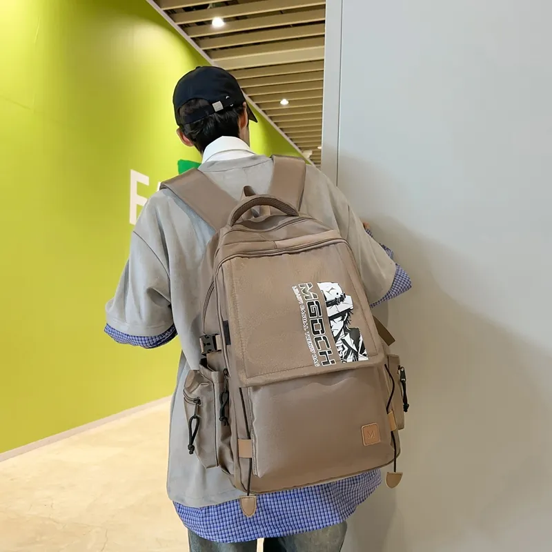 Debecca Nylon Backpack Unisex Multicolor-19