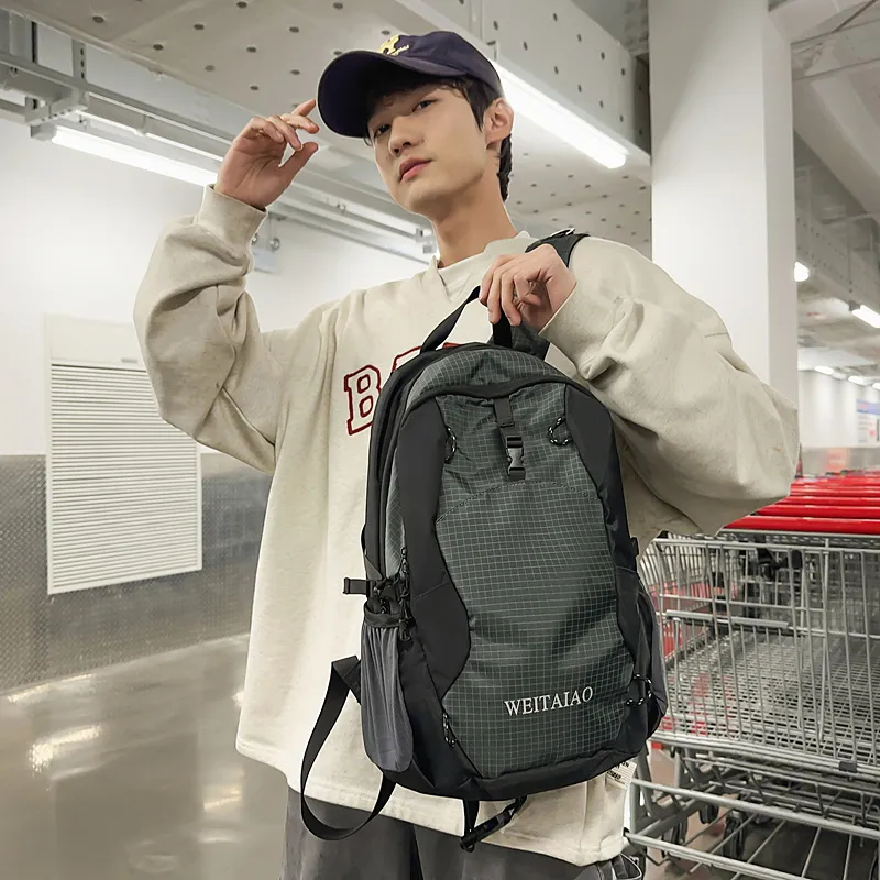 Debecca Nylon Backpack Unisex Multicolor-3