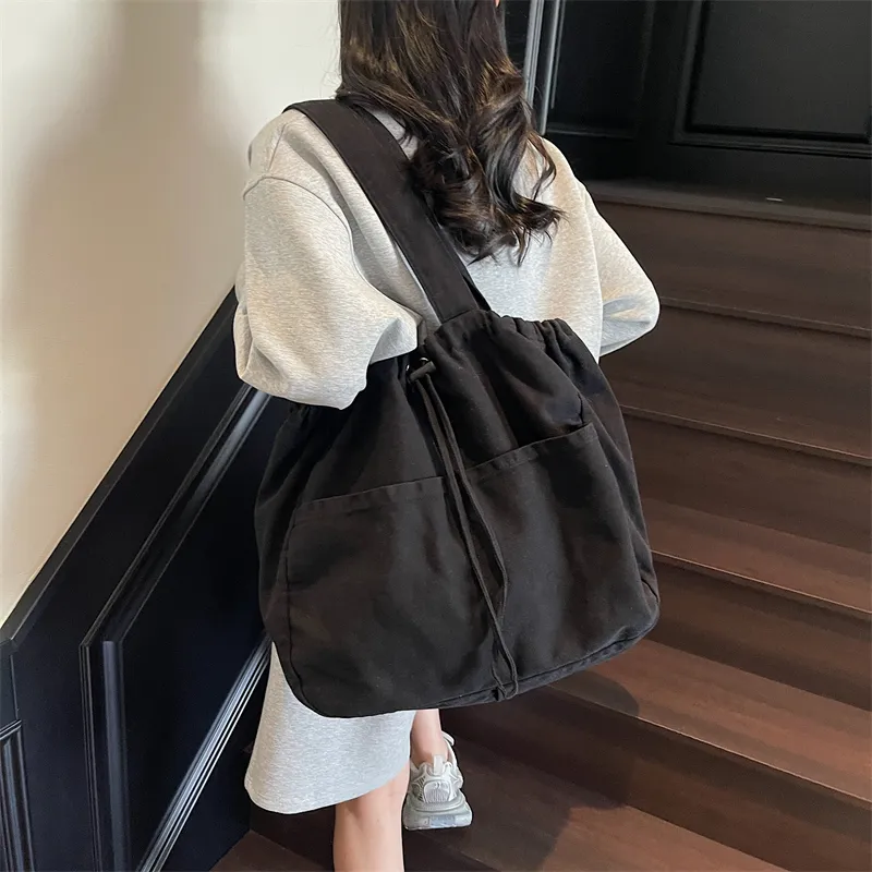 Debecca Canvas Bag Shoulder Bags Women's Multicolor-7