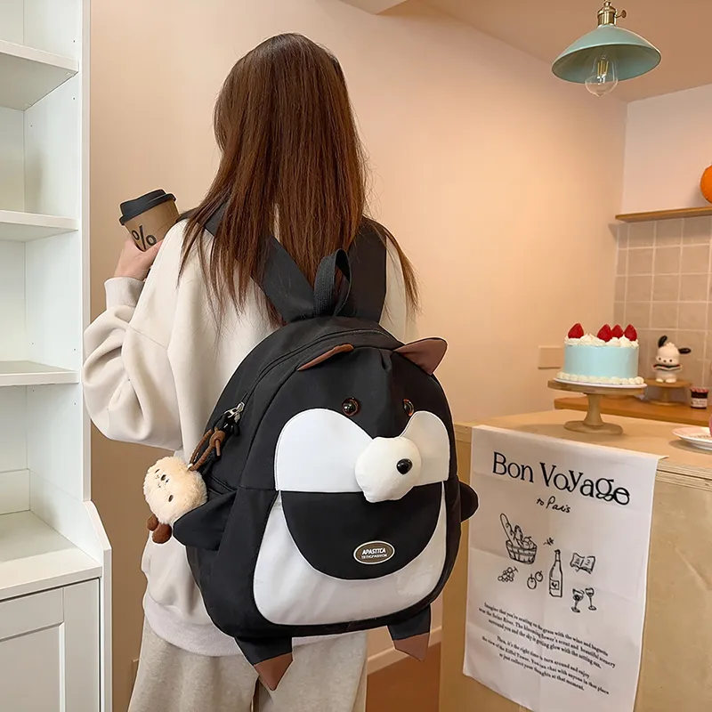 Debecca Nylon And PVC Backpack Regular Unisex Multicolor-6