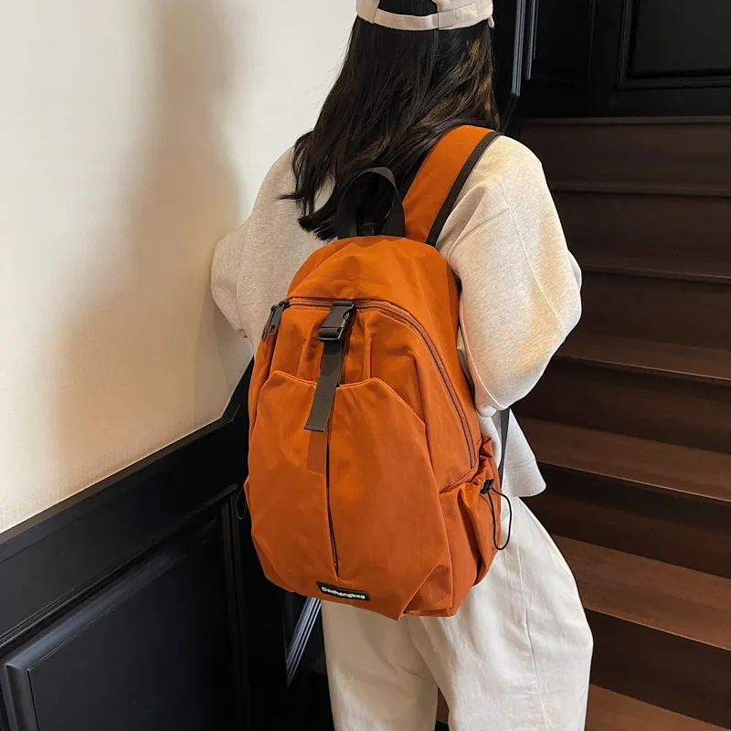 Debecca Canvas Backpack Unisex Multicolor-2