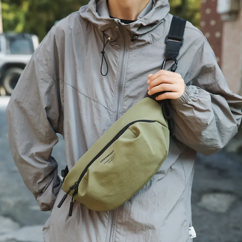 Debecca Nylon Sling Bag Regular Unisex Multicolor-9