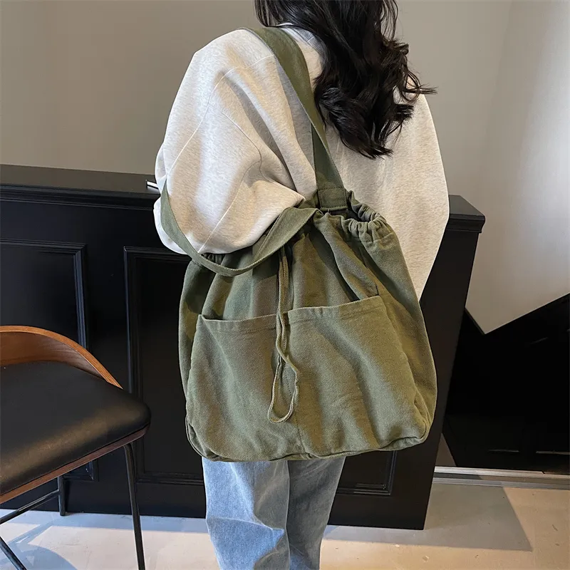 Debecca Canvas Bag Shoulder Bags Women's Multicolor-2