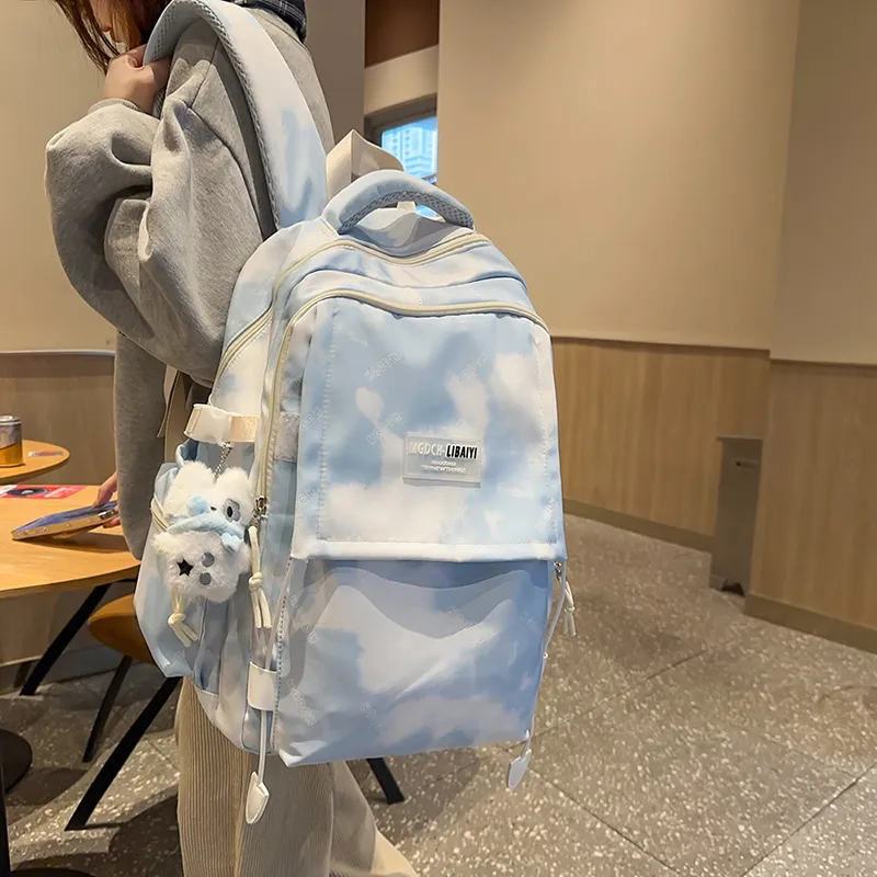 Debecca Nylon Backpack Unisex Multicolor-2
