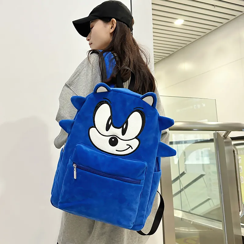 Debecca Plush Backpack Regular Unisex Multicolor-2