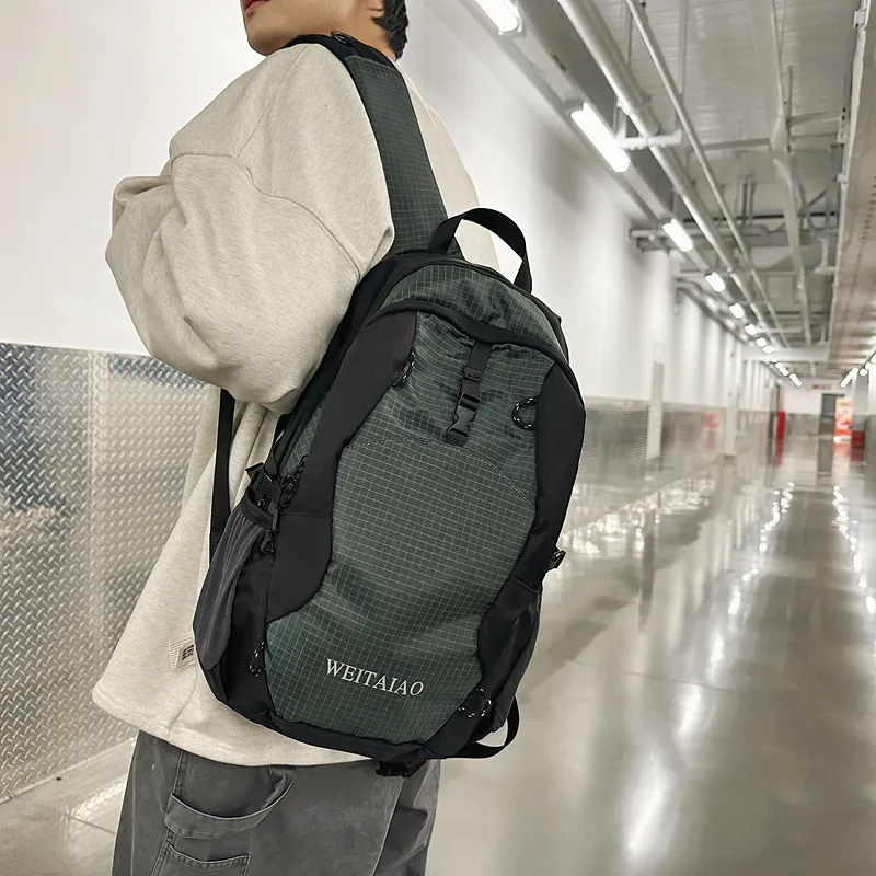 Debecca Nylon Backpack Unisex Multicolor-2