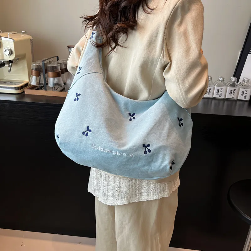 Debecca Denim Shoulder Bag Regular Women's Multicolor-14