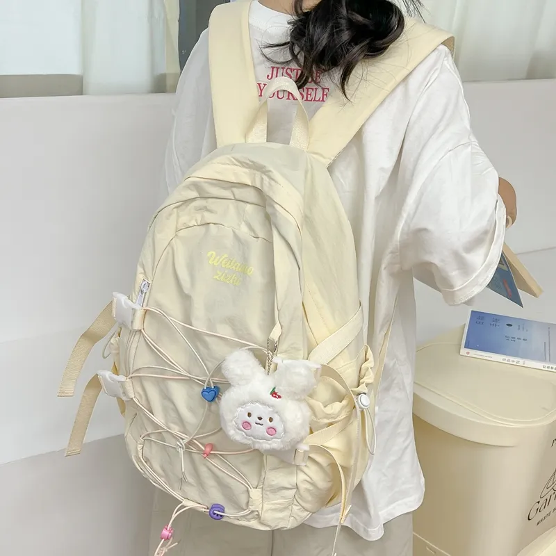 Debecca Nylon Backpack Unisex Multicolor-7